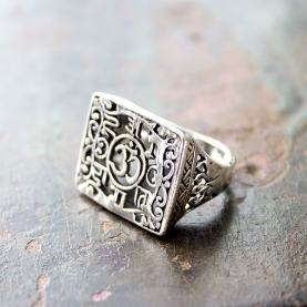 Indian silver ring for man S8