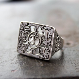 Indian silver ring for man S8