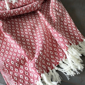 Plaid indien en coton