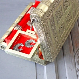 Boîte à bijoux indienne
