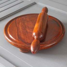 Board with rolling for chapati Chakla Belan Ø27