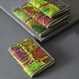 Carnet indien artisanal 100% coton