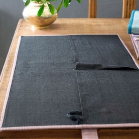 Porte-document indien artisanal