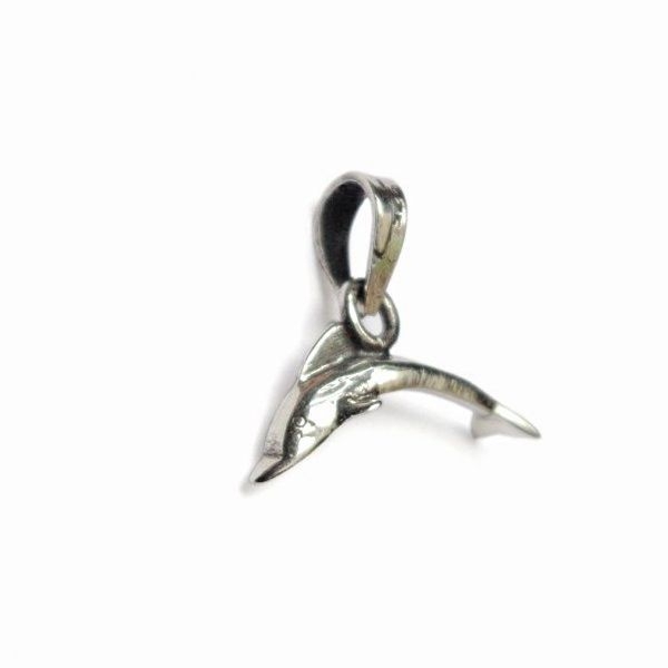 Silver Indian pendant dolphin shaped