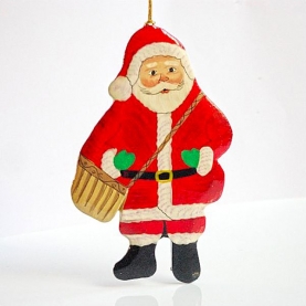 Santa Claus Christmas ornament