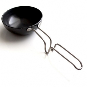 Frying pan for Tadka hard anodized