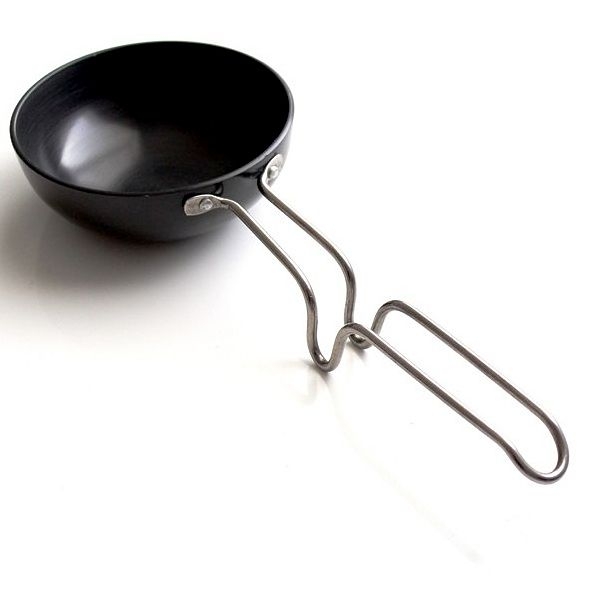 Frying pan for Tadka hard anodized
