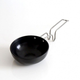 Frying pan for Tadka hard anodized