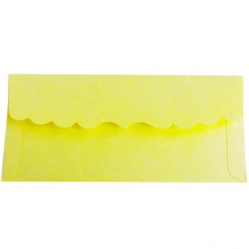 Mail yellow traditional envelope