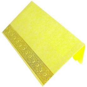 Mail yellow traditional envelope