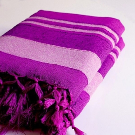Indian sofa or bed cover purple