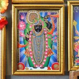 Hindu god frame Shrinath