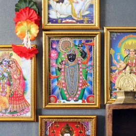 Hindu god frame Shrinath