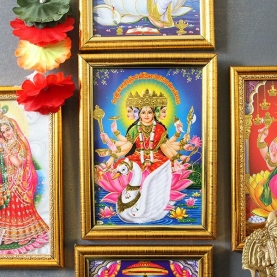Cadre déesse hindoue Saraswati