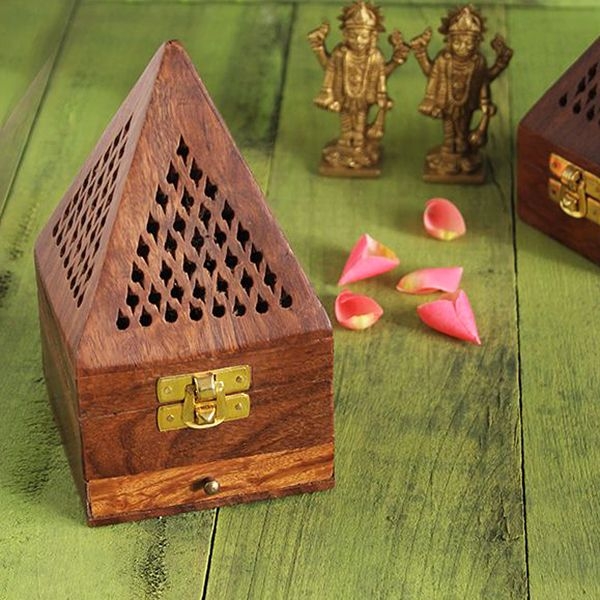 Boîte à encens indienne