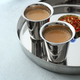 Indian stainless steel tea glass Bhalaria