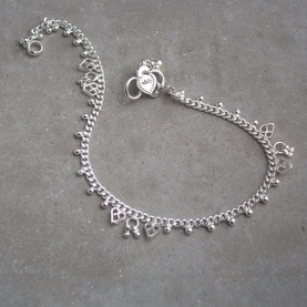 Indian fancy metal anklet Payjeb
