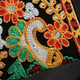 Pochette indienne artisanale