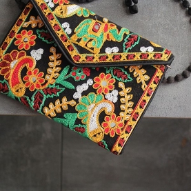 Sac à main indien artisanal