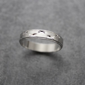 Bague homme en argent