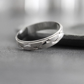 Bague homme en argent