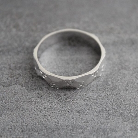 Indian silver ring for man S11