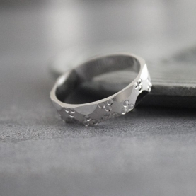 Indian silver ring for man S11