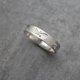 Indian silver ring for man Size choice