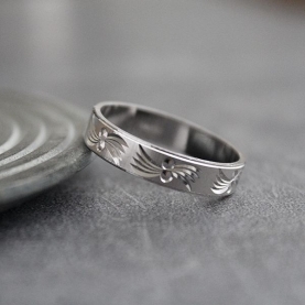 Indian silver ring for man Size choice