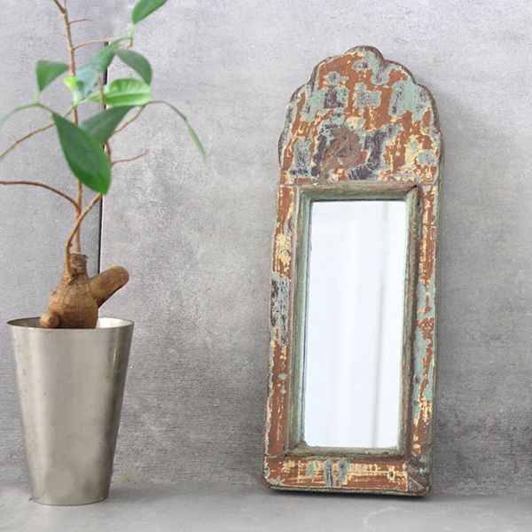 Indian Ancient Wood Mirror Decoration By Pankaj E Indian Ancient Wood Mirror