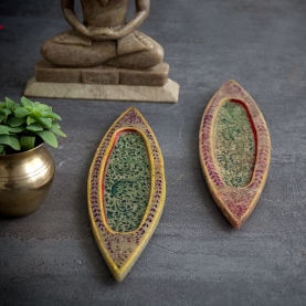 Porte-encens indien artisanal