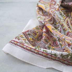 Foulard indien en coton