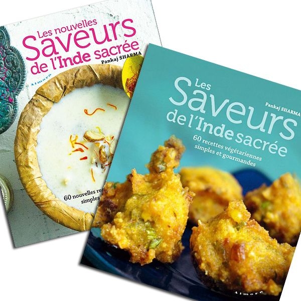 Mes livres de cuisine indienne végétarienne
