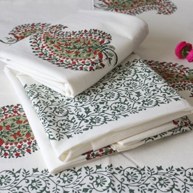 Nappe indienne artisanale