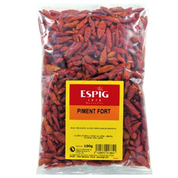 Piment fort de Cayenne entier Mirch 100g