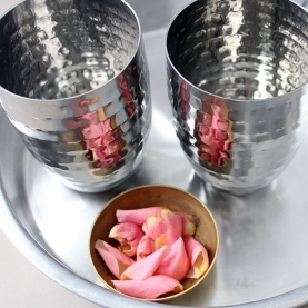 Indian stainless steel glass Dots L9