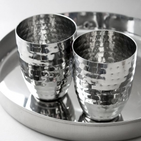 Indian stainless steel glass Dots L9