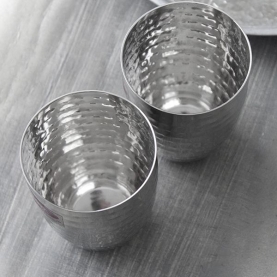 Indian stainless steel glass Dots L9