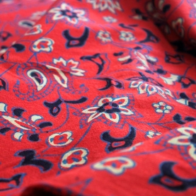 Drap de lit artisanal imprimé indien