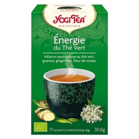 Thé Yogi Tea Energie du thé vert biologique