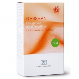Indian silk massage gloves
