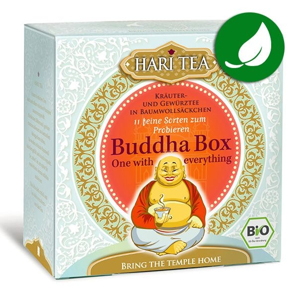 Buddha tea box organic Hari Tea