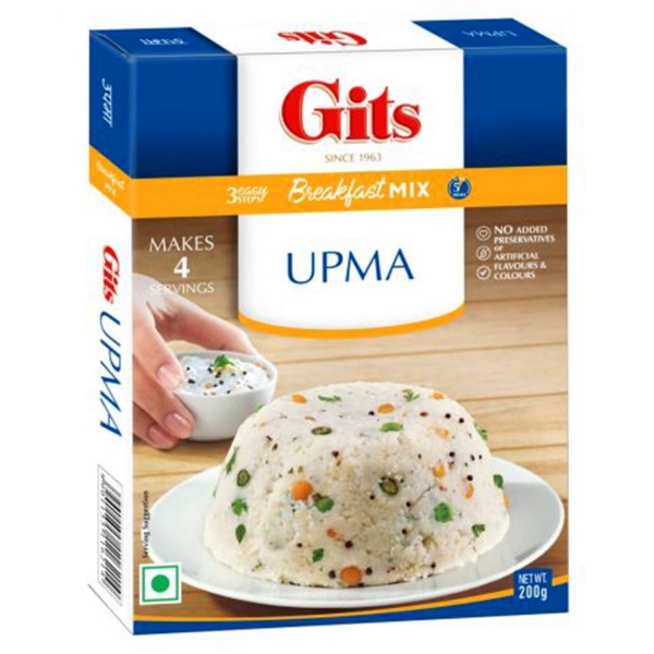 Préparation Upma porridge de semoule indien 200g