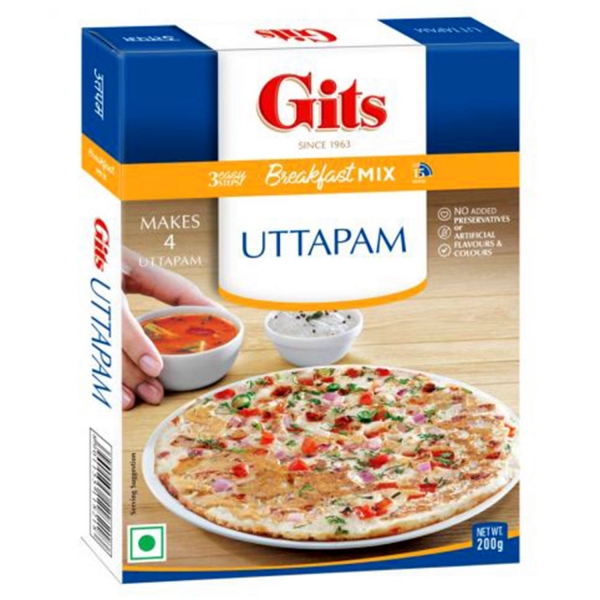 Préparation Uttapam Galette de riz indienne 200g