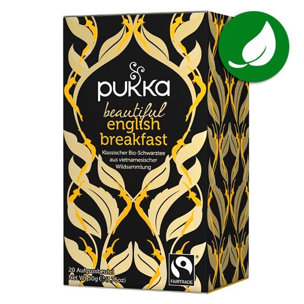 Thé Pukka tea English breakfast biologique