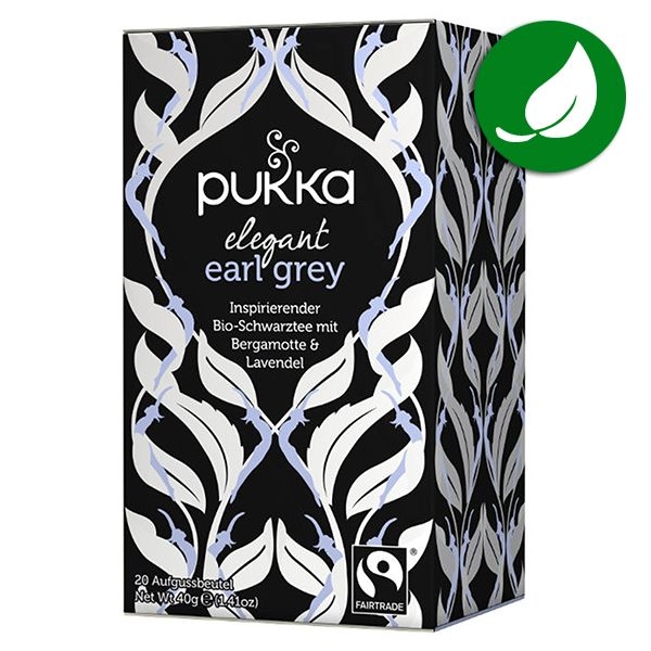 Thé Pukka tea Earl grey biologique