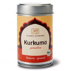 Curcuma en poudre bio épice indienne