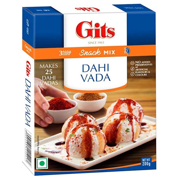 Dahi wada boulettes de lentilles indiennes