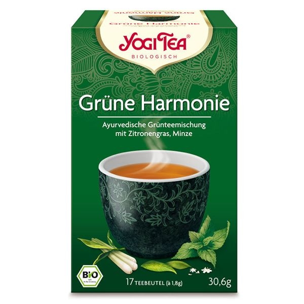 Yogi Tea Green harmony tea organic herbals tea