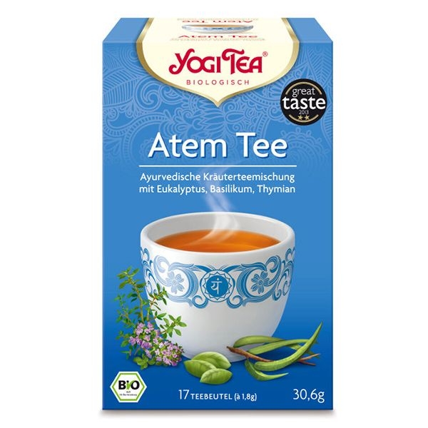Yogi Tea Breathing tea organic herbals tea
